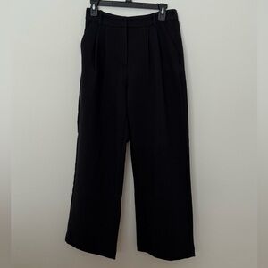 Abercrombie & Fitch Black Wide Leg Pants
